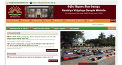 Desktop Screenshot of kvsamplewebsite.com